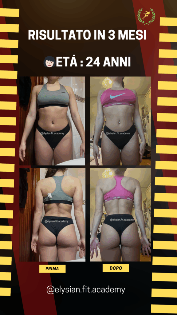 Elysian Fit Academy - Testimonianze - Coaching online e Personal trainer