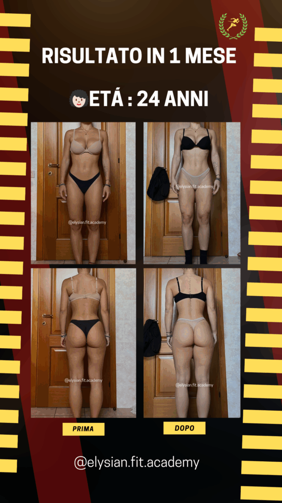 Elysian Fit Academy - Testimonianze - Coaching online e Personal trainer