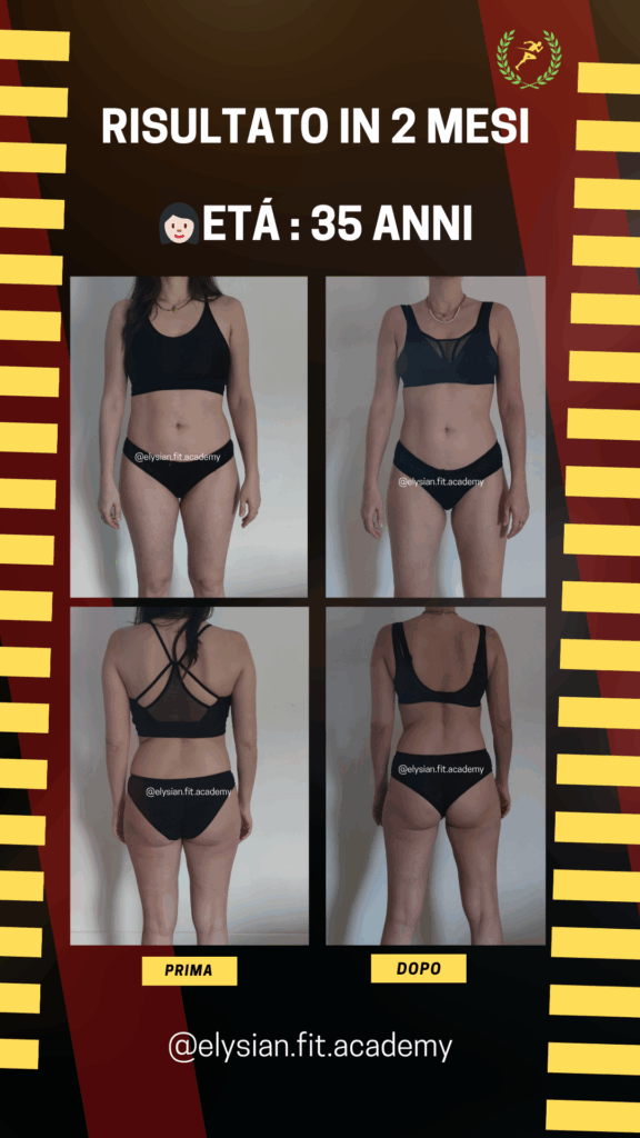 Elysian Fit Academy - Testimonianze - Coaching online e Personal trainer