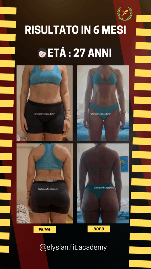Elysian Fit Academy - Testimonianze - Coaching online e Personal trainer