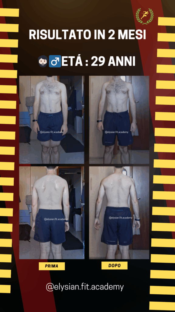 Elysian Fit Academy - Testimonianze - Coaching online e Personal trainer