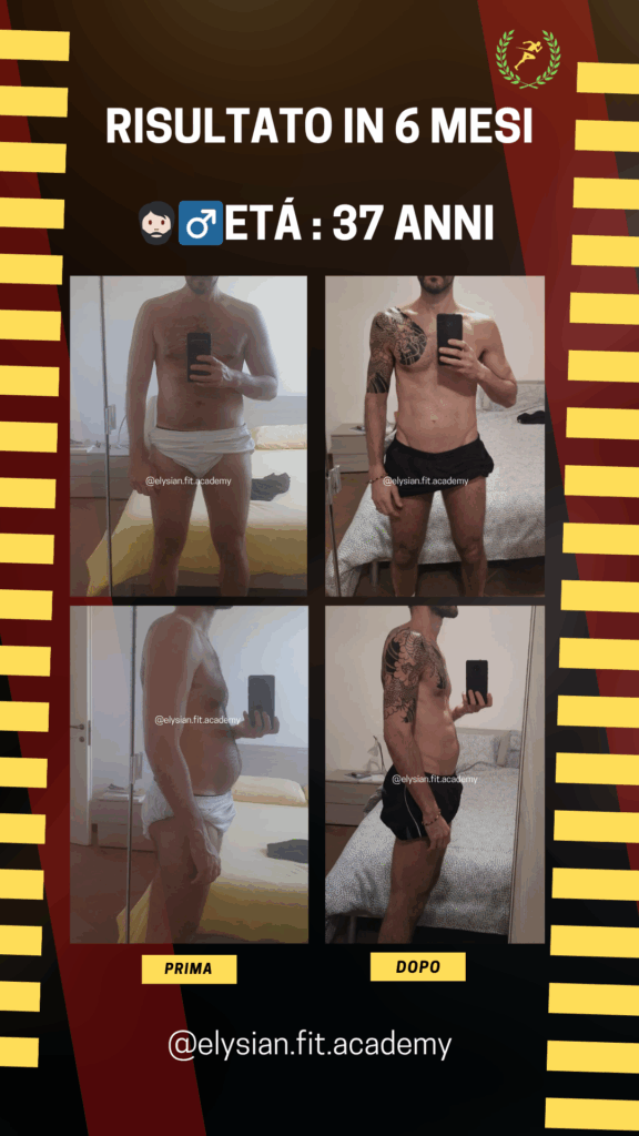 Elysian Fit Academy - Testimonianze - Coaching online e Personal trainer